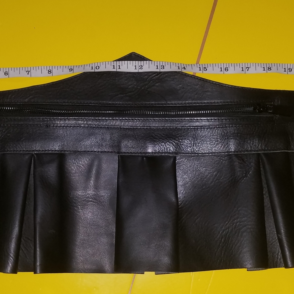 Brand new, rare all leather fanny pack corset belt - Picture 12 of 16